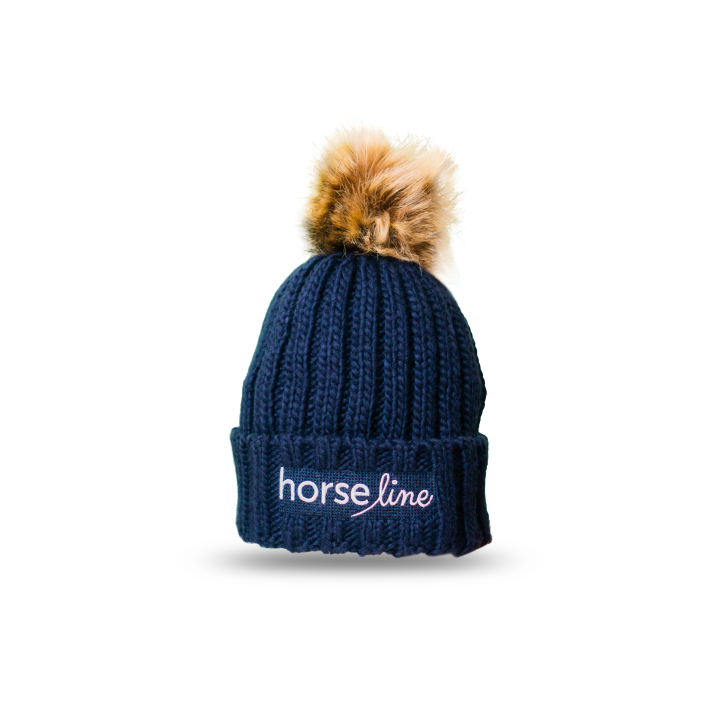 Czapka zimowa z pomponem HorseLine PRO