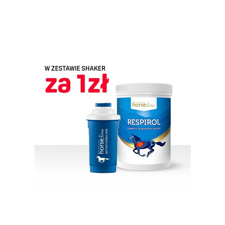 Respirol + shaker - wsparcie układu oddechowego