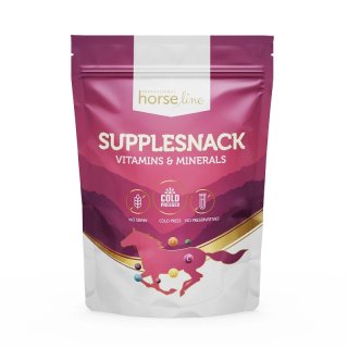 Witaminy i minerały dla koni w smaczkach SuppleSnack | HorseLinePRO