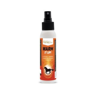 Warm It Up! 100 ml – Żel / spray rozgrzewający i regenerujący dla koni